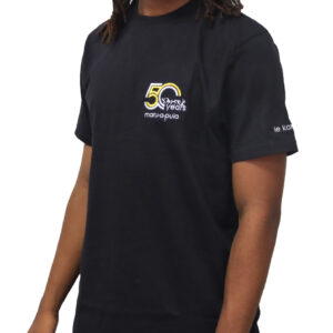 Embroidered T-shirt (Men, Black)