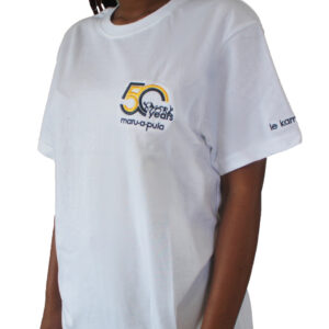 Embroidered T-shirt (Women, White)